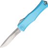 Microtech Auto Hera II OTF Recurve - Turquoise Stonewash