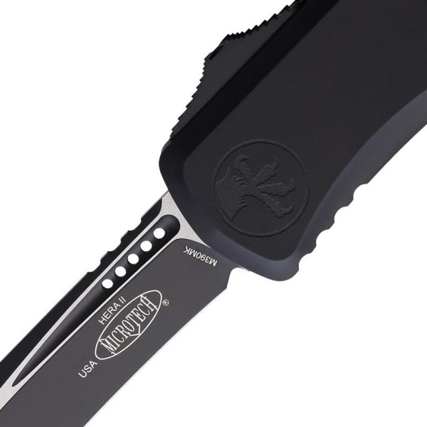 Microtech Auto Hera II OTF Recurve - Black M390MK