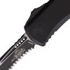 Microtech Auto Hera II OTF Recurve - Black Handle