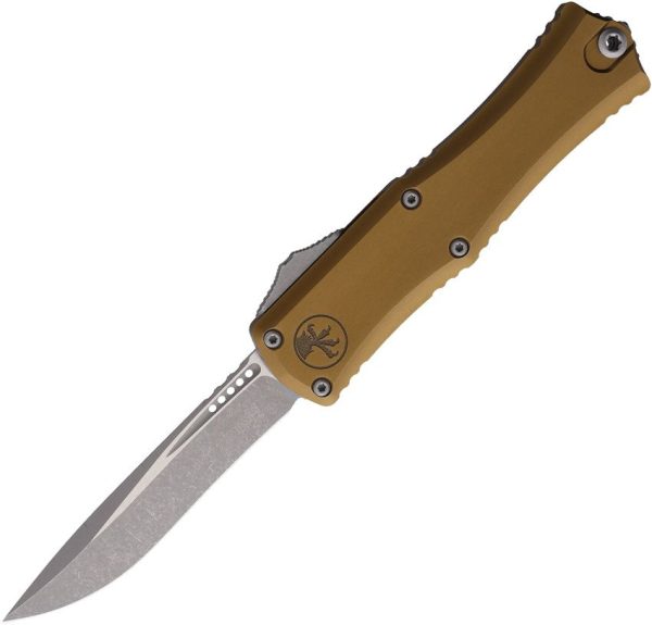 Microtech Auto Hera II Mini OTF - Apocalyptic Tan