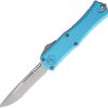 Microtech Auto Hera II Mini OTF Recurve - Turquoise M390MK
