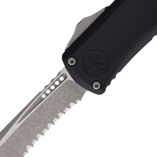 Microtech Auto Hera II Mini OTF Serrated - Apocalyptic M390MK