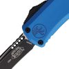 Microtech Hera II Mini OTF Recurve Blue Aluminum