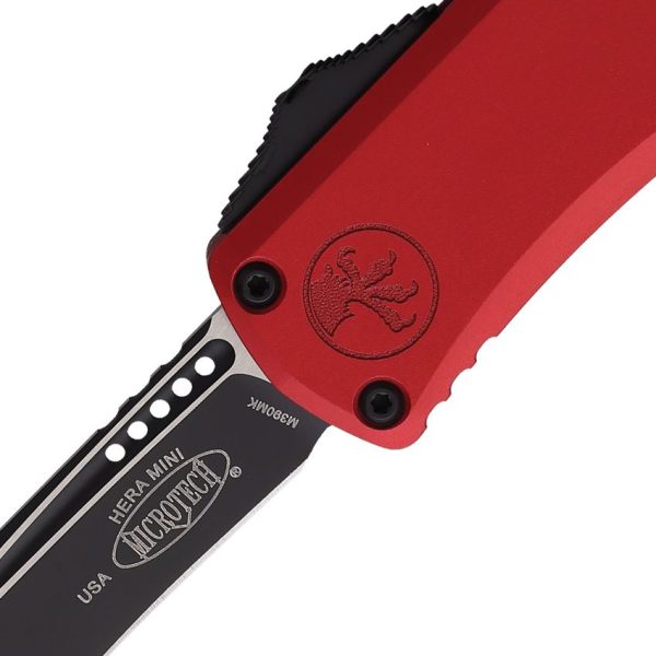 Microtech Hera II Mini OTF Recurve Red