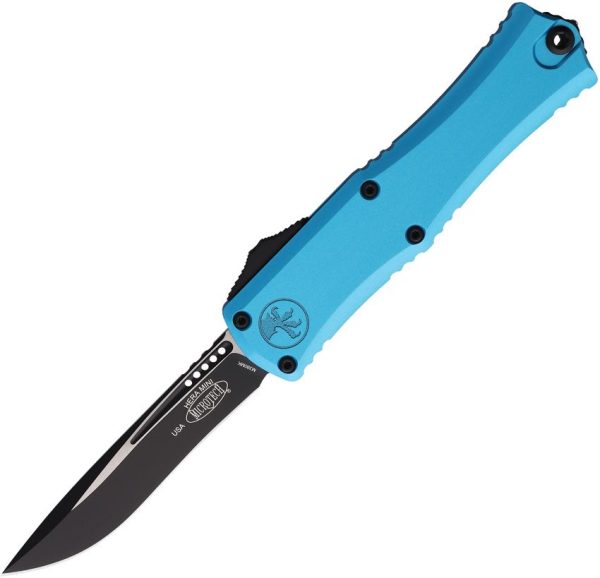 Microtech Auto Hera II Mini OTF Recurve Turquoise