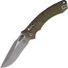 Microtech Amphibian S/E Ram-Lok Folding Knife 4" Apocalyptic M390 Blade, OD Green G10 Frag Handle
