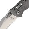 Microtech Amphibian S/E Ram-Lok Gray Partially Serrated Knife
