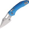 Microtech Stitch S/E Ram Lok Stonewash Blue Aluminum