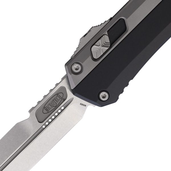 Microtech Auto Glykon OTF Bayonet Stonewash