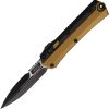 Microtech Auto Glykon OTF Bayonet Tan Black