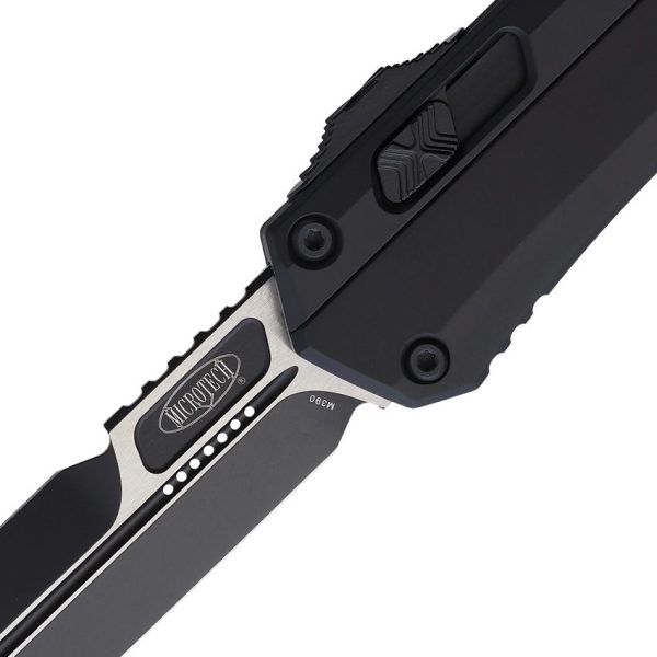 Microtech Auto Glykon OTF Bayonet Black Aluminum