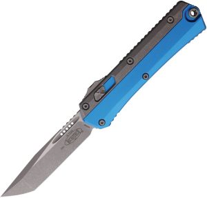 Microtech Auto Glykon T/E M390MK Apocalyptic Blue