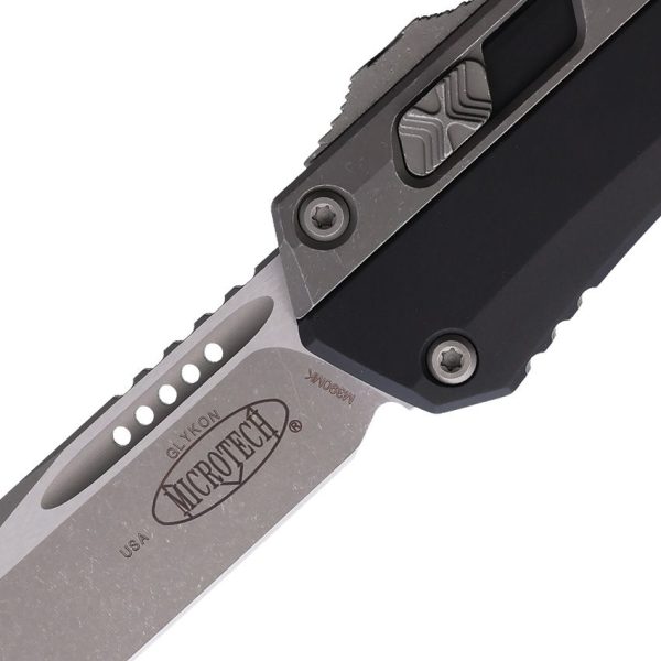 Microtech Auto Glykon T/E Apocalyptic Black
