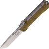 Microtech Auto Glykon T/E OTF Tanto - OD Green