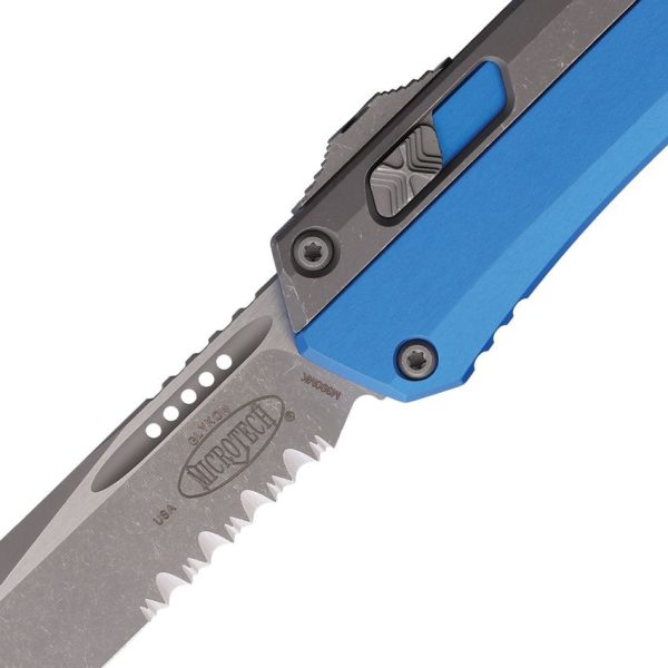 Microtech Auto Glykon T/E OTF AP - Blue