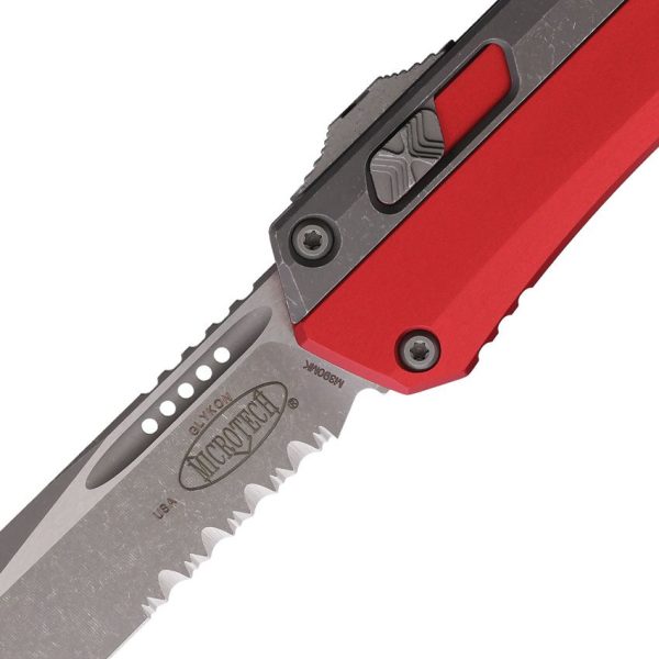 Microtech Auto Glykon T/E OTF AP - Red