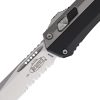 Microtech Auto Glykon T/E OTF Partially Serrated