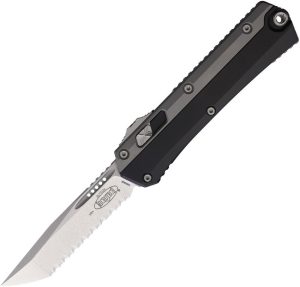 Microtech Auto Glykon T/E OTF Full Serrated
