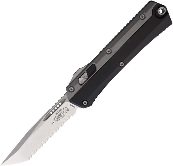 Microtech Auto Glykon T/E OTF Full Serrated