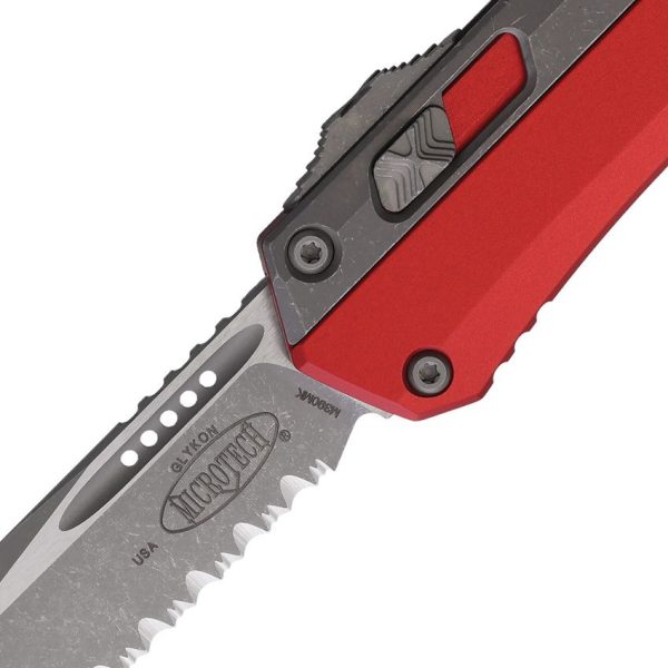 Microtech Auto Glykon T/E OTF Apocalyptic Tanto