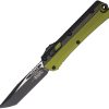 Microtech Glykon T/E OTF Auto 4" Tanto OD Green Folding Knife