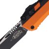 Microtech Auto Glykon T/E OTF Orange Tanto