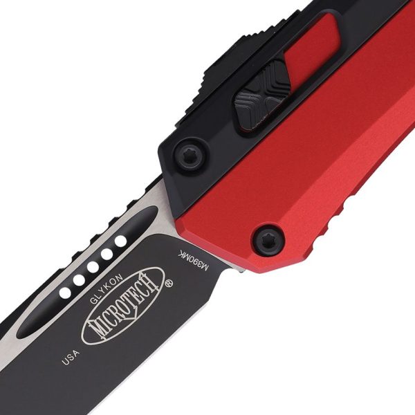 Microtech Auto Glykon T/E OTF Red Tanto