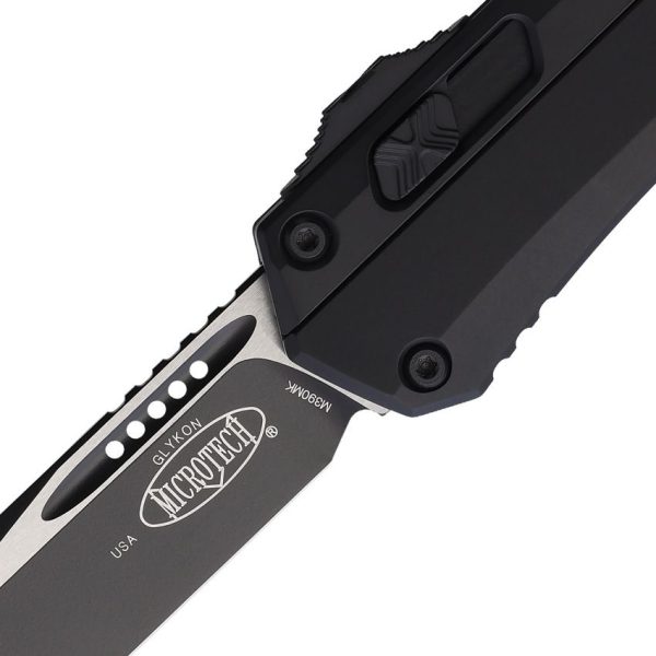 Microtech Auto Glykon T/E OTF Black Tanto