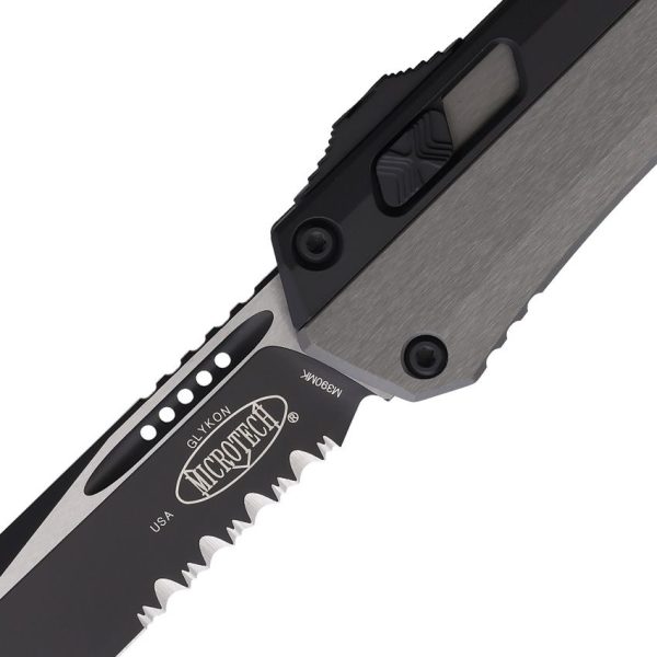 Microtech Auto Glykon T/E OTF PS Gray Tanto
