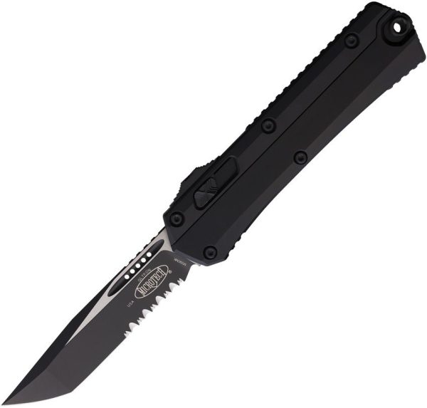 Microtech Auto Glykon T/E OTF Tanto Black