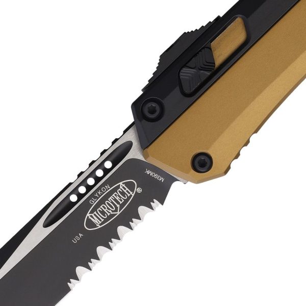 Microtech Auto Glykon T/E OTF Tanto Tan