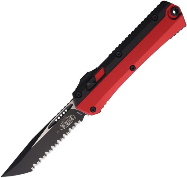 Microtech Auto Glykon T/E OTF Tanto Red