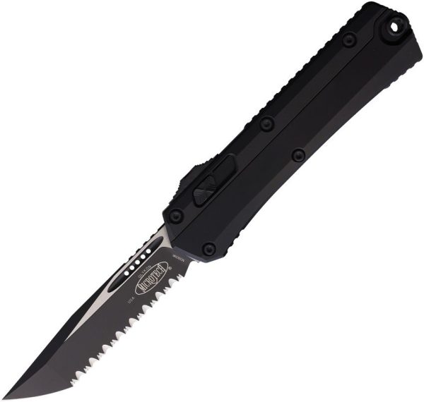 Microtech Auto Glykon T/E OTF Tanto Black