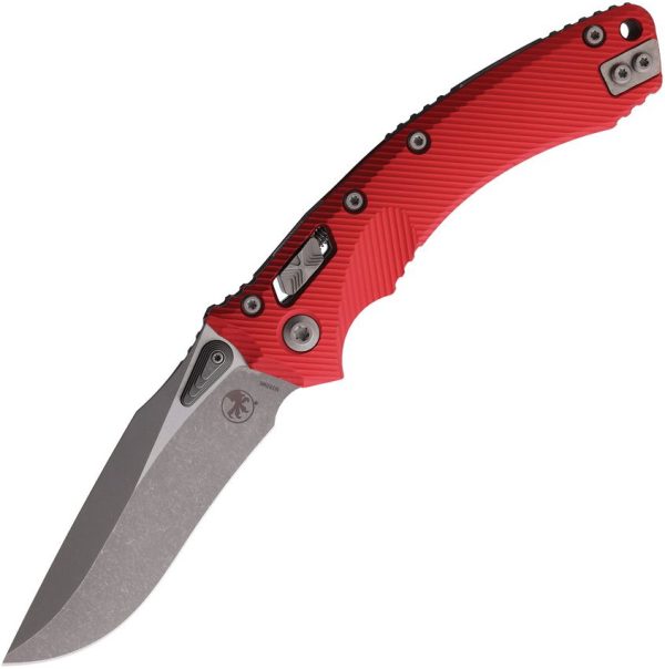 Microtech Amphibian S/E Ram-Lok Red Apocalyptic