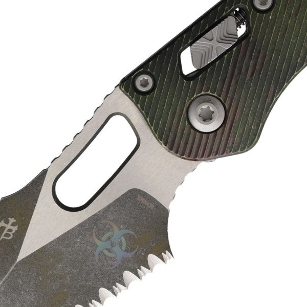 Microtech Stitch S/E Ram Lok Outbreak