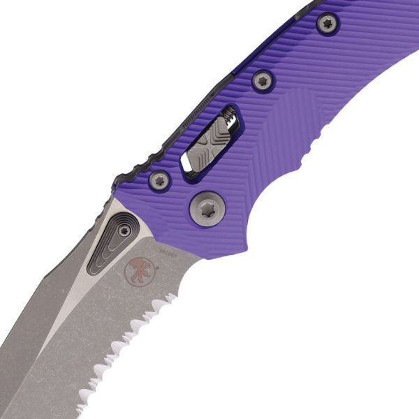 Microtech Amphibian 137RL S/E Ram-Lok Purple PS