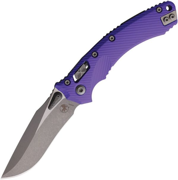 Microtech Amphibian 137RL S/E Ram-Lok Purple Apocalyptic