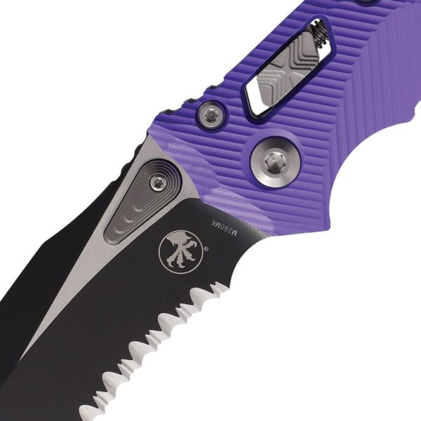 Microtech Amphibian S/E Purple M390MK Ram-Lok