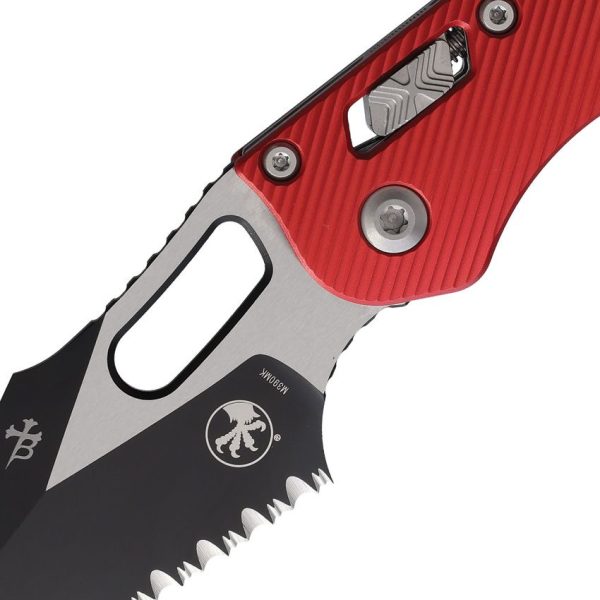 Microtech Stitch S/E Red M390MK Ram-Lok PS