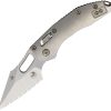 Microtech Stitch Marfione Select Stonewash Titanium