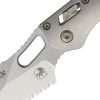 Microtech Stitch Marfione Select Stonewash Titanium