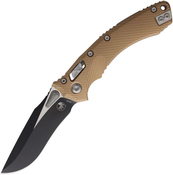 Microtech Amphibian S/E Ram-Lok Brown Aluminum Folder