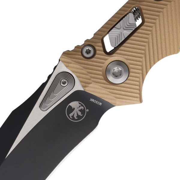 Microtech Amphibian S/E Ram-Lok Brown Aluminum Folder