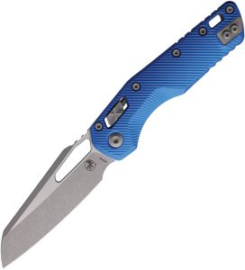 Microtech MSI Ram-Lok AP Blue - M390MK Sheepsfoot