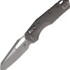 Microtech MSI Ram-Lok AP Folding Knife - Gray Aluminum