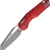 Microtech Ram-Lok AP Red Folding Knife 3.75" Apocalyptic M390MK