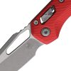 Microtech Ram-Lok AP Red Folding Knife 3.75" Apocalyptic M390MK