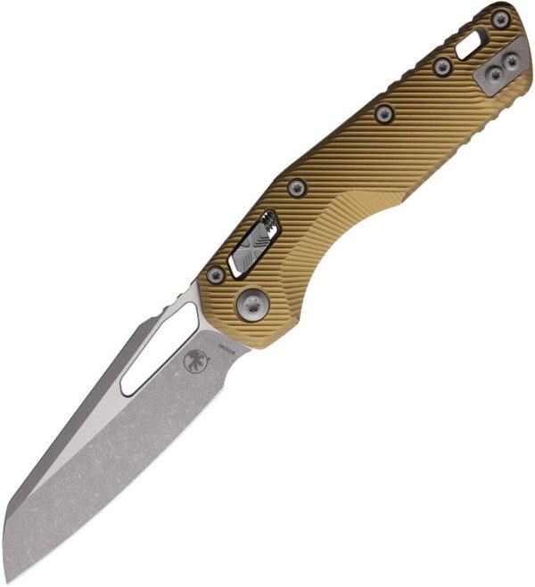 Microtech MSI Ram-Lok AP Folding Knife 3.75" M390MK Tan