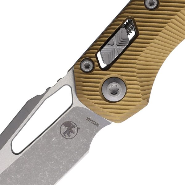 Microtech MSI Ram-Lok AP Folding Knife 3.75" M390MK Tan