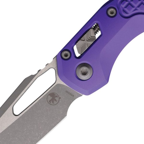 Microtech MSI Ram-Lok Purple Frag M390MK Sheepsfoot